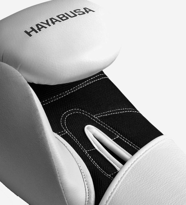 Hayabusa Boxhandschuhe S4 Leder – Weiß – Boxhandschuhe