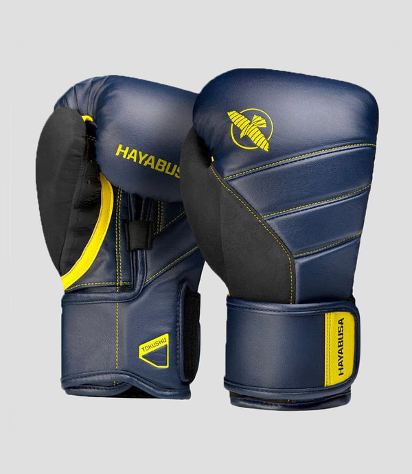 Hayabusa Boxningshandskar T3 – Blå/Svart/Gul
