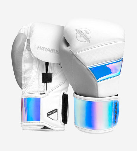 Gants de boxe Hayabusa T3 – Blanc/Fluo Platinum