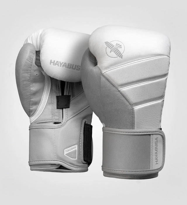 Hayabusa Boxningshandskar T3 – Vit/Grå – Boxningshandskar