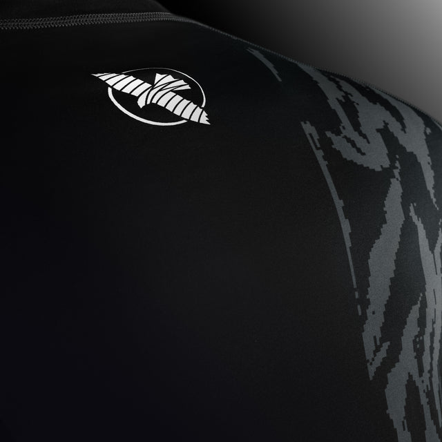 Rashguard Hayabusa Apex Manches Longues – Noir Carbone