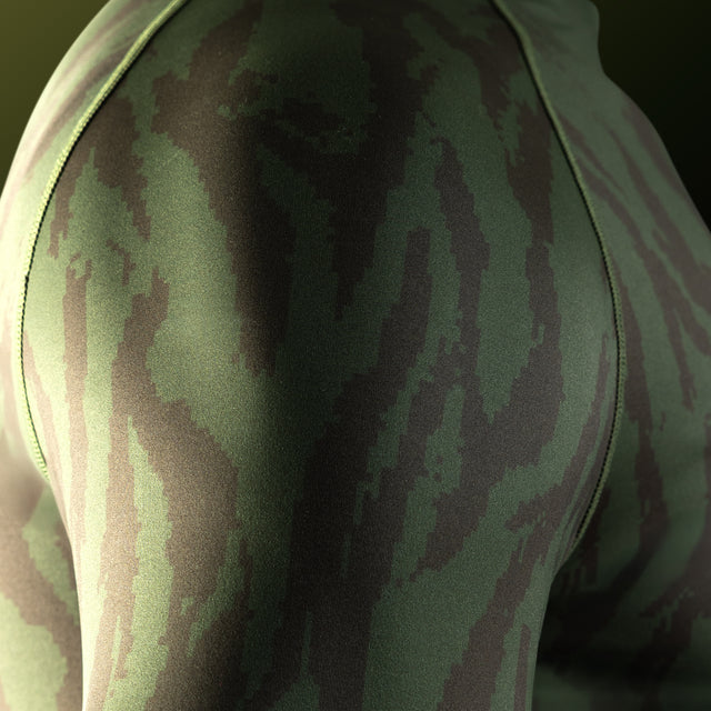 Hayabusa Rashguard Apex Korte Mouwen - Tactisch Groen
