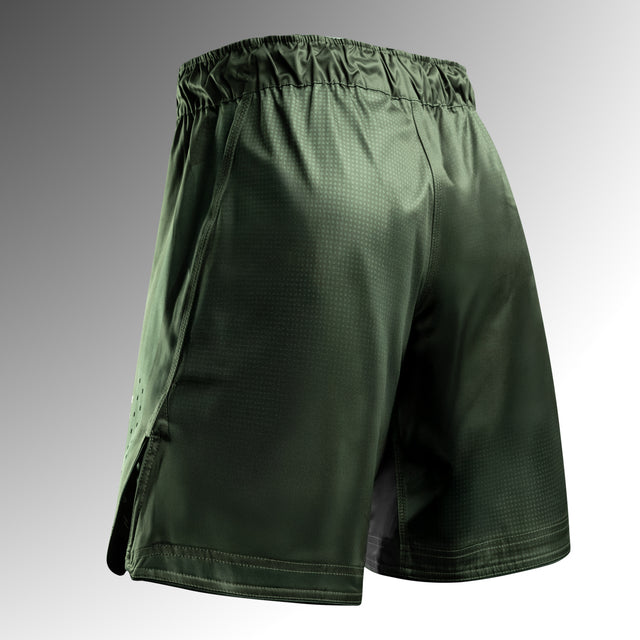 Calções de MMA Hayabusa Core Comprimento Total – Verde Escuro