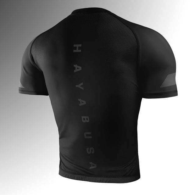 Hayabusa Rashguard Core Kurzarm – Schwarz