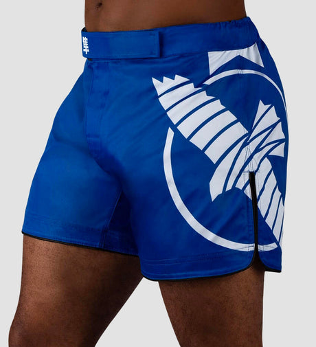 Shorts de MMA Hayabusa Icon – Bleu/Blanc