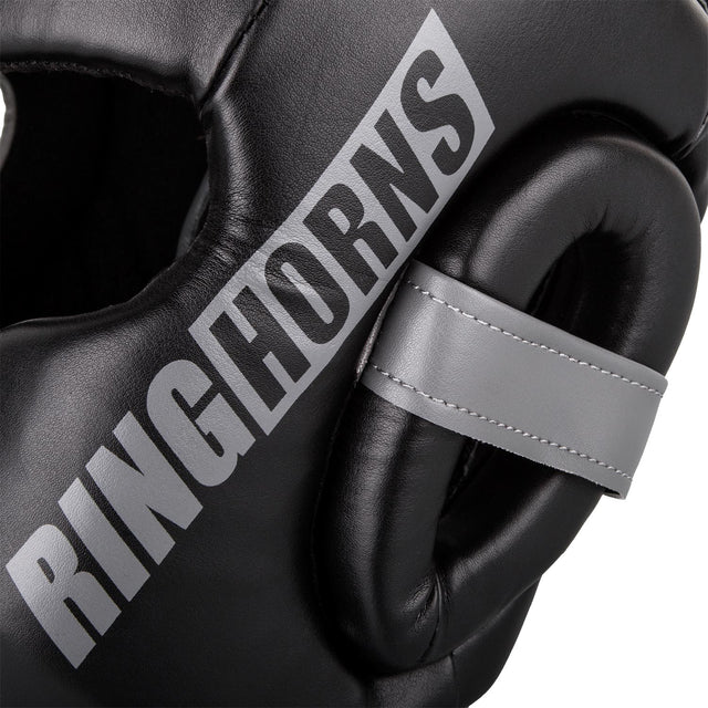 Chrániče hlavy Ringhorns Charger – Černá/Šedá/Bílá
