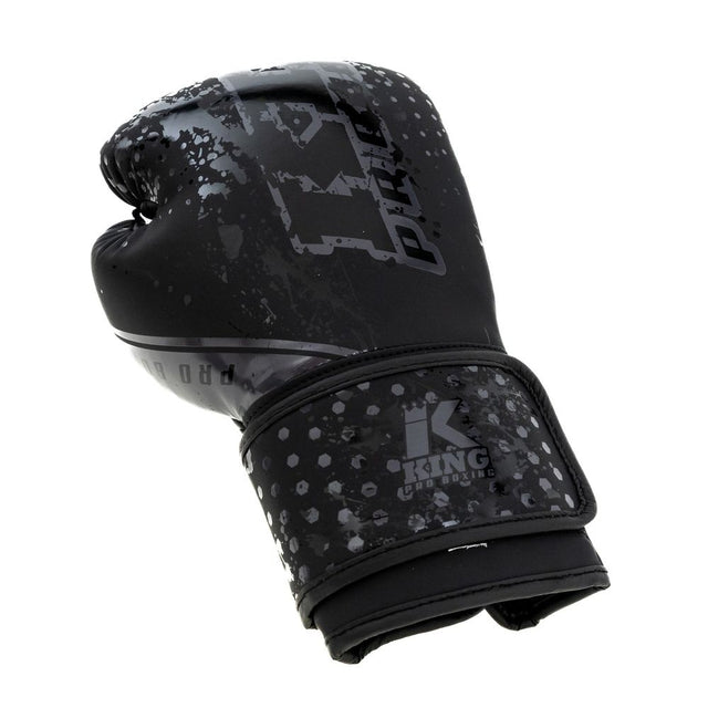 King Pro Boxing Boksehandsker Hexagon Børn - Sort/Sort