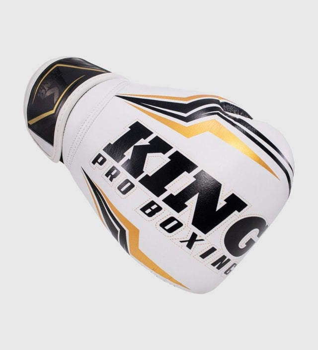 King Boksehandsker Thor – Hvid/Sort/Guld – Boksehandsker
