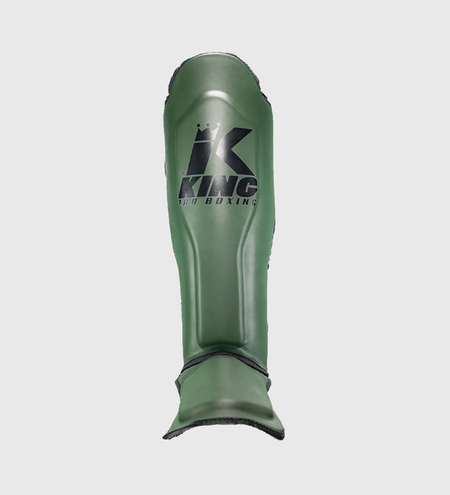 Espinilleras King Kickboxing – Verde – Espinilleras