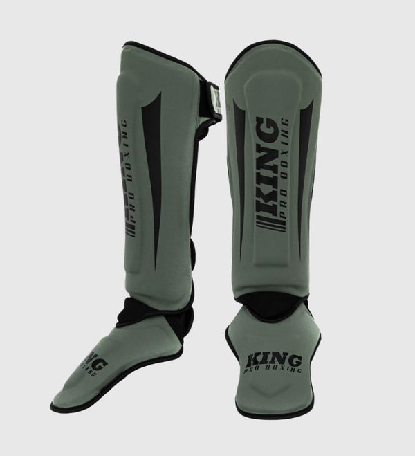 Paratibie da kickboxing King Pro Boxing Revo – Cachi/Nero