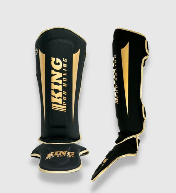 Paratibie Kickboxing King Pro Boxing Revo – Nero/Oro