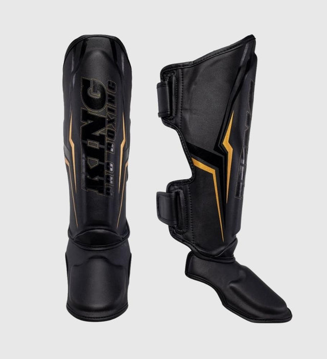Chrániče holení King Kickboks Thor – Černé/Zlaté – Chrániče holení