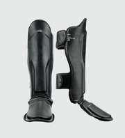 Caneleiras de kickboxing King – Preto – Caneleiras