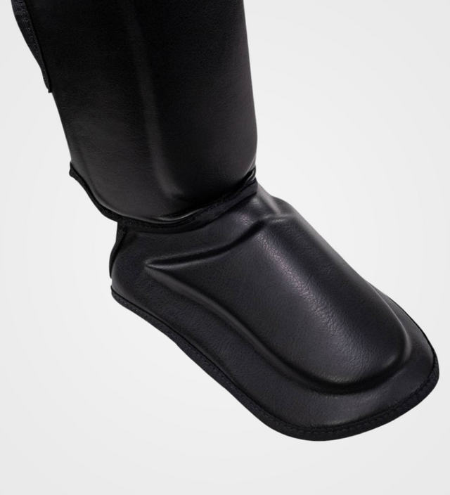 Espinilleras King Kickboxing – Negro – Espinilleras