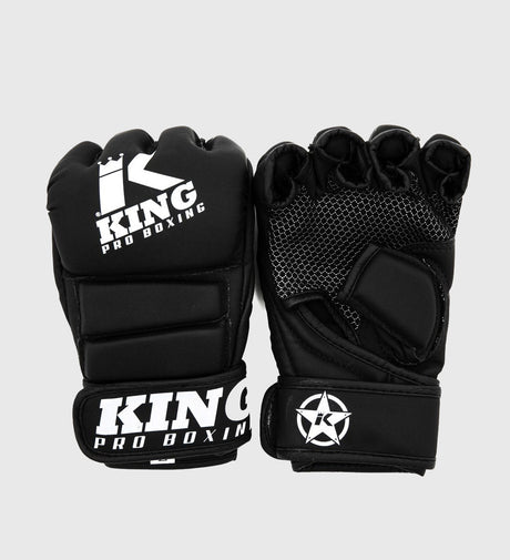 King MMA Gloves Revo 2 - Black/White - MMA Gloves