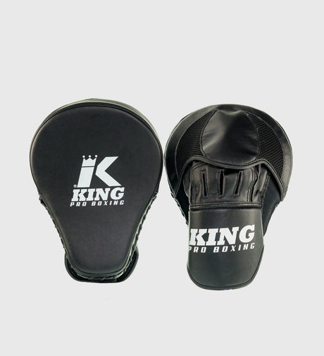 King Pro Boxing Håndpuder Revo - Sort/Hvid - Spark- & slagpuder