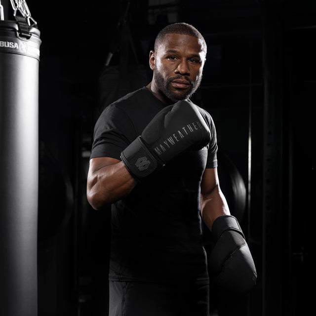 Hayabusa x Mayweather Boksehandsker Champ - Sort/Sort