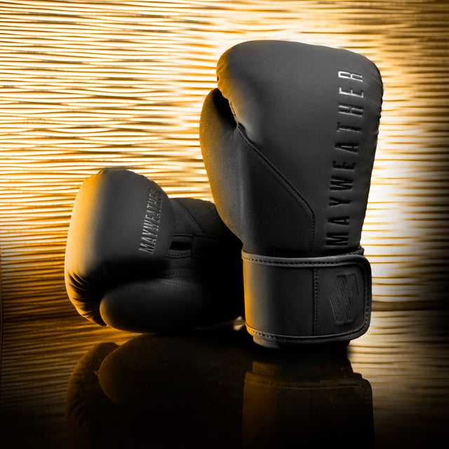 Hayabusa x Mayweather Boksehandsker Champ - Sort/Sort