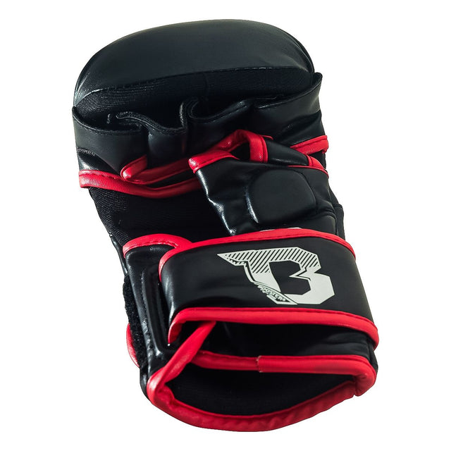 Booster MMA sparringshandsker Pro - Sort/Rød