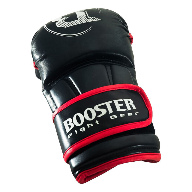 Booster MMA sparringshandsker Pro - Sort/Rød