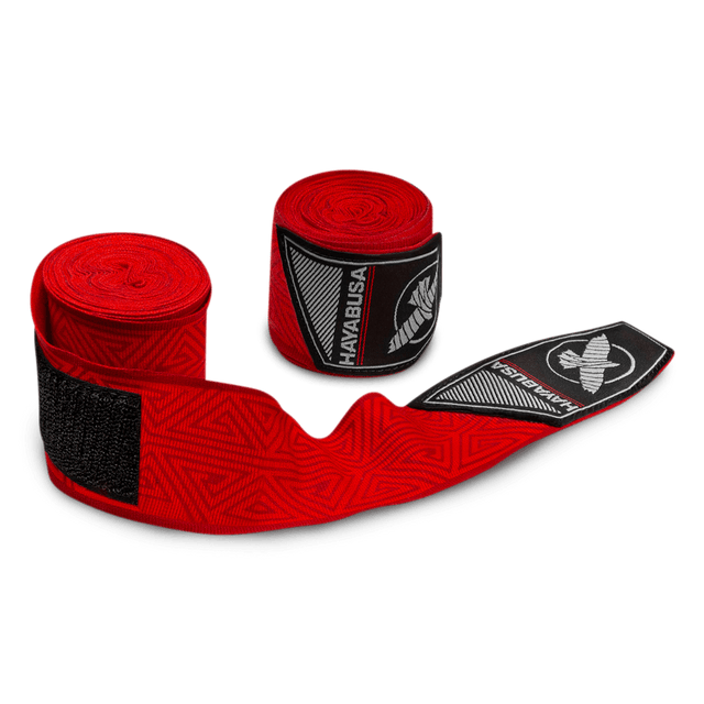 Bandes de boxe Hayabusa Perfect Stretch – Rouge Tribal