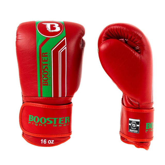 Booster Boksehandsker V9 'Morocco' - Rød/Grøn