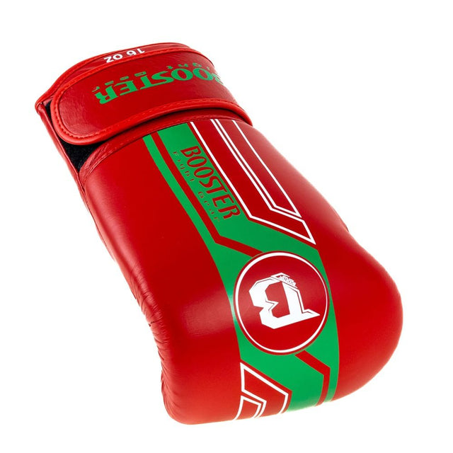 Booster Boksehandsker V9 'Morocco' - Rød/Grøn