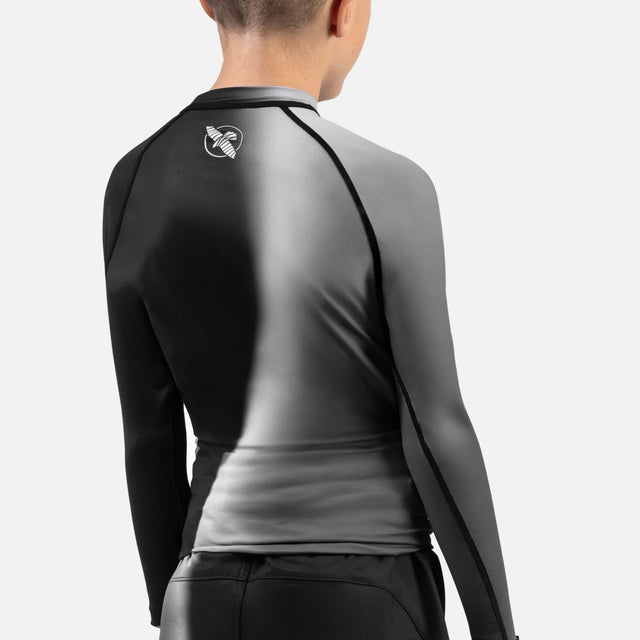 Rashguard Hayabusa Apex Nova Mâneci Lungi Copii – Negru