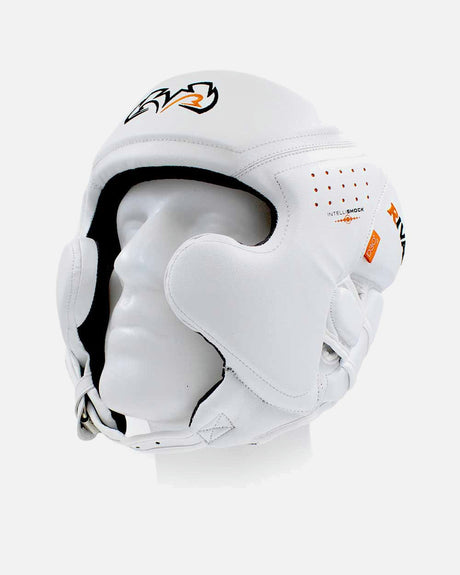 Casque de boxe Rival RHG10 Intelli-Shock – Blanc