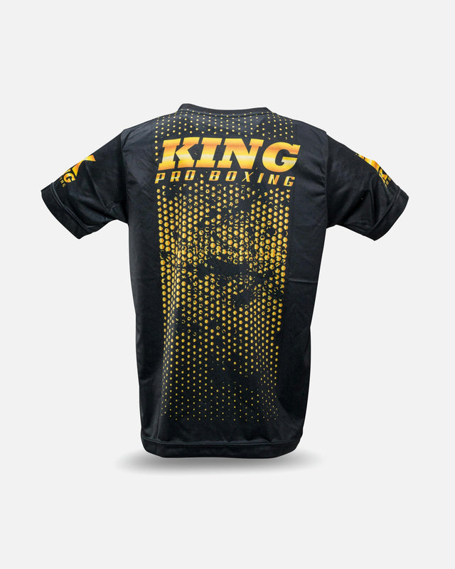 Dětské trička King Pro Boxing Hexagon 2 – Černé