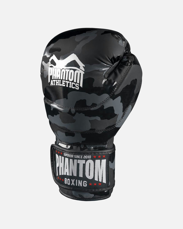 Luvas de boxe Phantom Athletics Camo – Preto