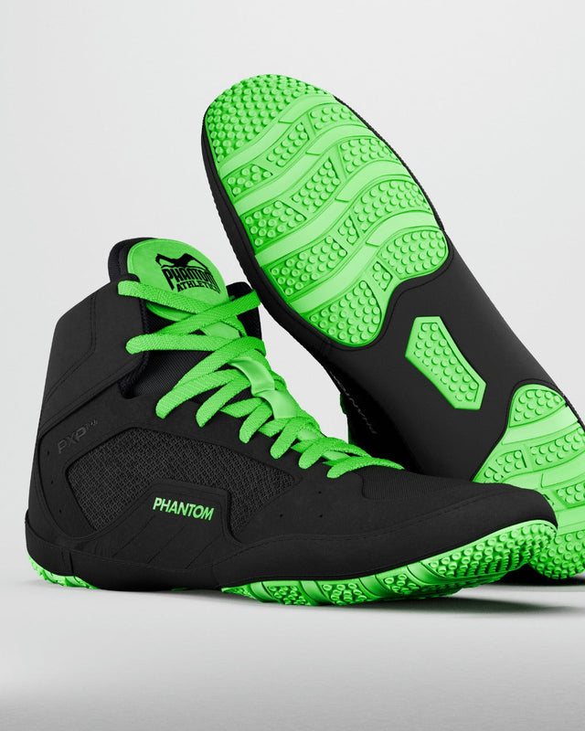Botas de luta Phantom Athletics Tactic – Verde Neon