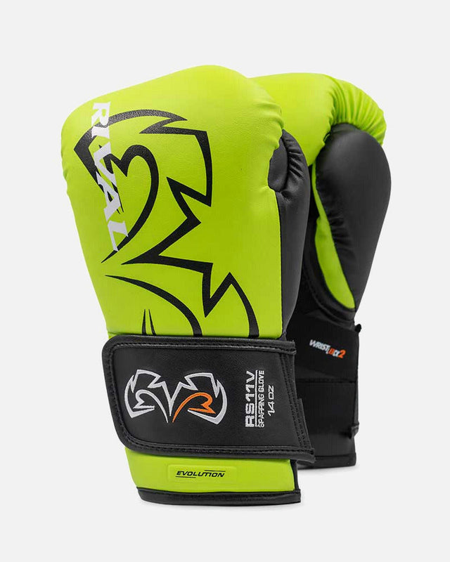 Rival Evolution RS11V Sparringhandskar – Lime