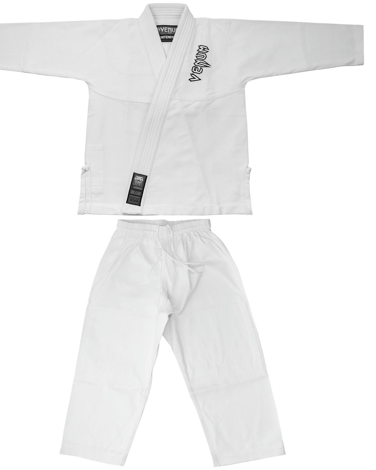 Venum BJJ Gi Contender Kinderen - Wit