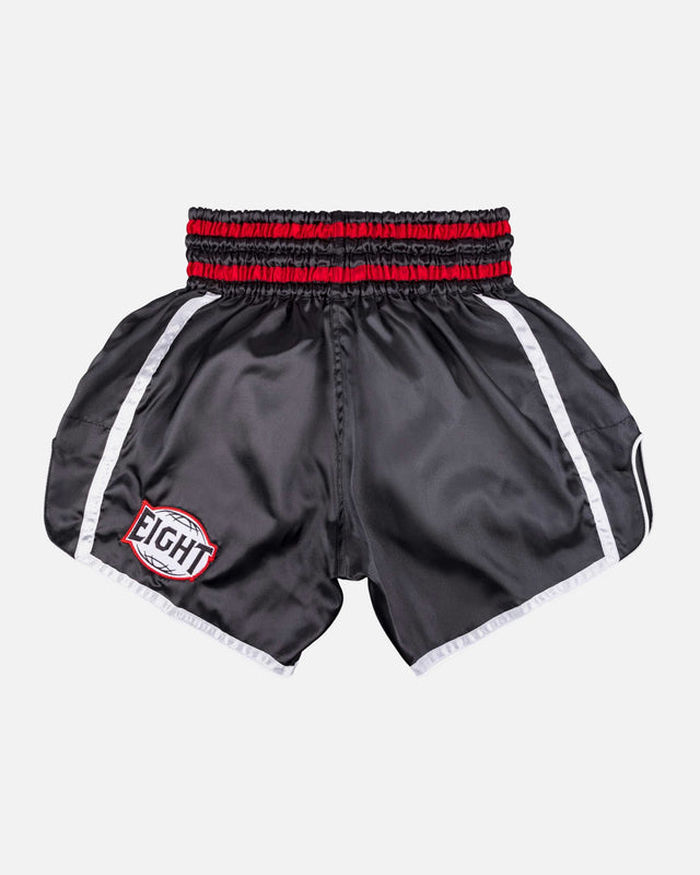 Pantaloncini Muay Thai 8 WEAPONS Bangkok – Nero/Bianco