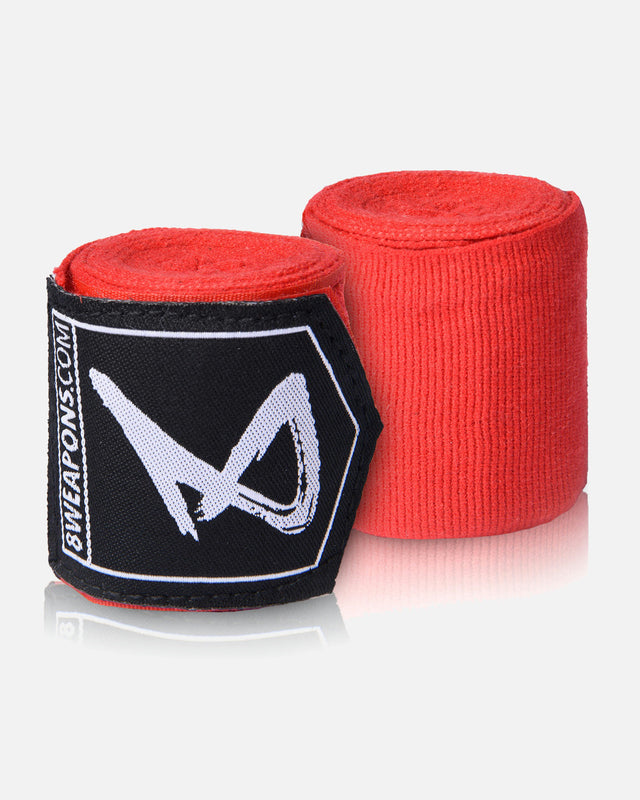 Ligaduras de boxe 8 WEAPONS – Vermelho