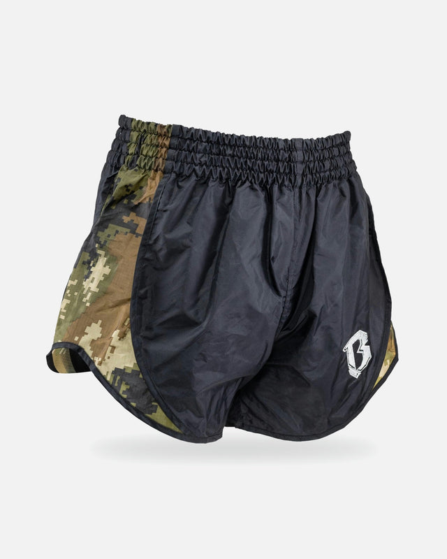 Booster Muay Thai shorts Retro Hybrid - Grøn