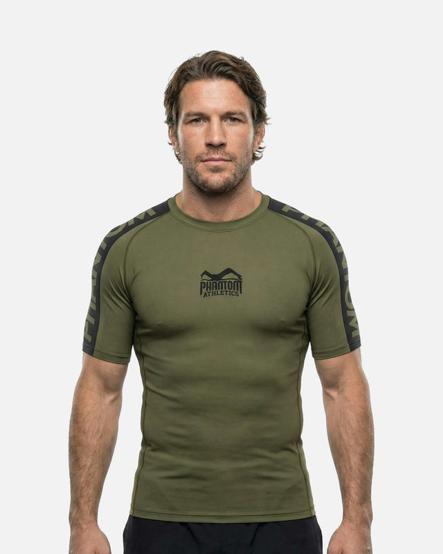 Phantom Athletics Rashguard EVO Apex Kurzarm – Army