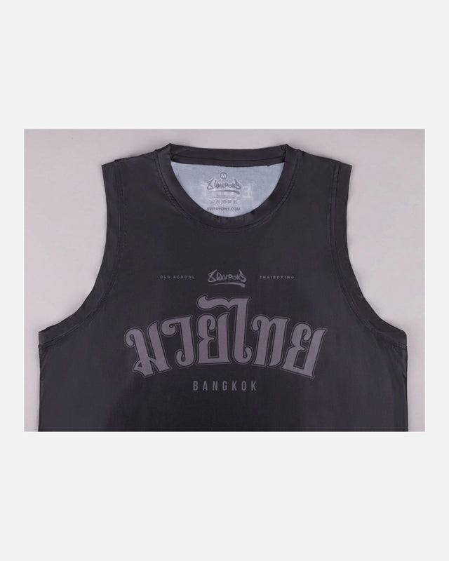 8 WEAPONS Tank Top Bangkok – Sort