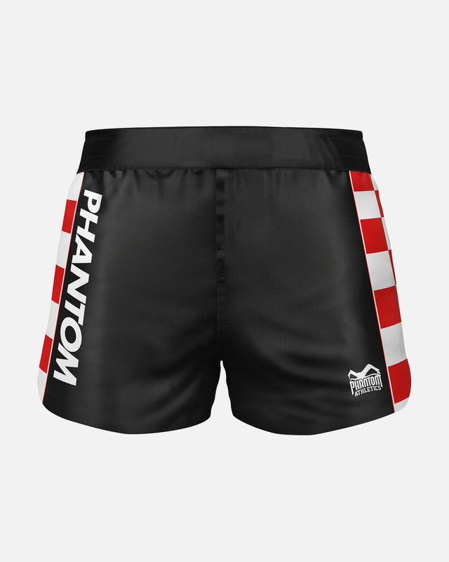 Shorts de MMA Phantom Athletics Fusion-R Team Croatia – Noir