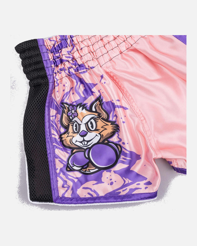 8 WEAPONS Muay Thai shorts Jenny - Lyserød
