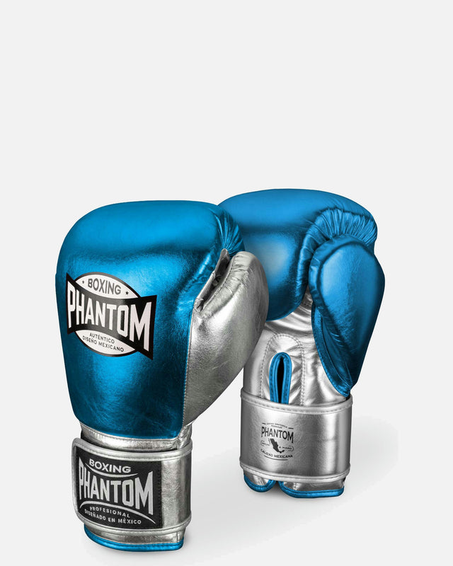 Phantom Athletics Boksehandsker Mexico – Lyseblå/Sølv