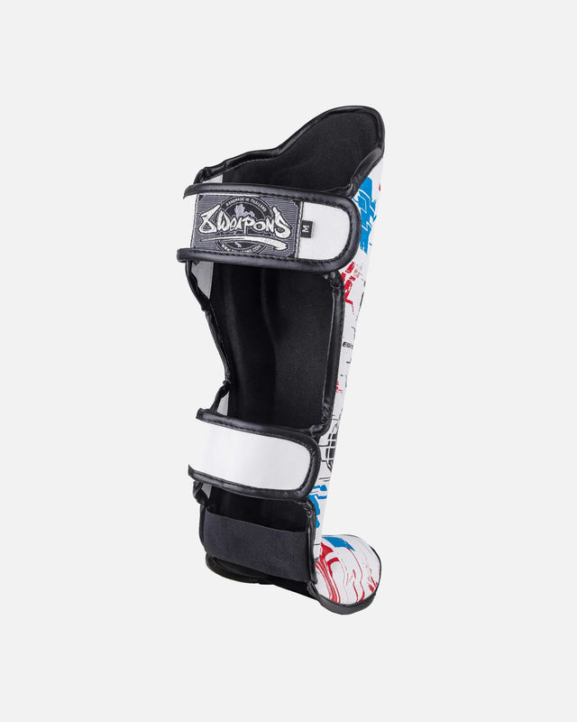 8 WEAPONS Shin guards Cut Like a Blade 2.0 - White