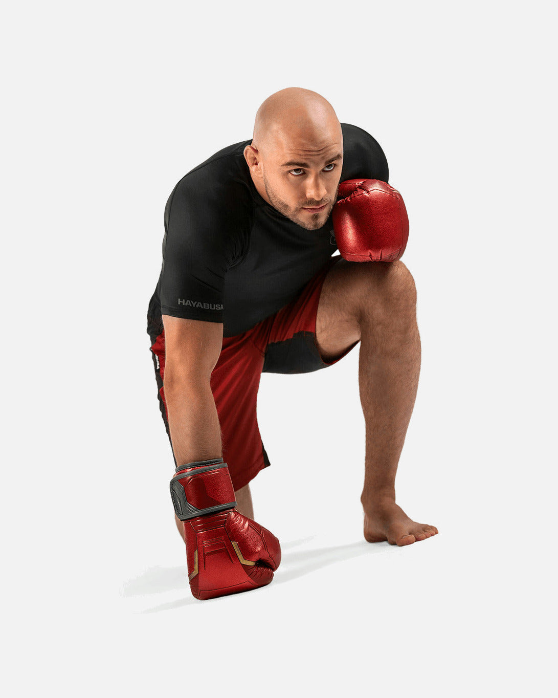 Hayabusa x Marvel Boxningshandskar Iron Man – Röd/Guld