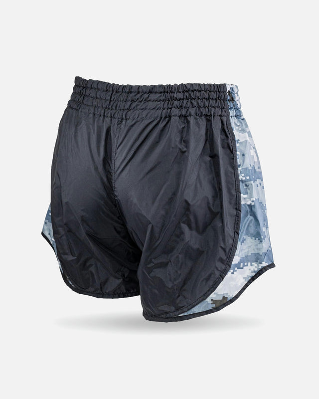 Pantalones de Muay Thai Booster Retro Hybrid – Gris