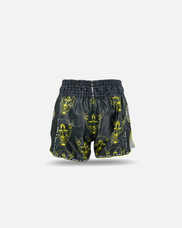 King Pro Boxing Muay-Thai-Shorts Devil – Schwarz
