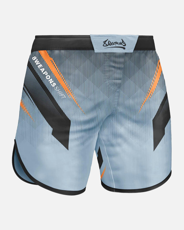 Shorts de MMA 8 WEAPONS Shift – Gris/Orange