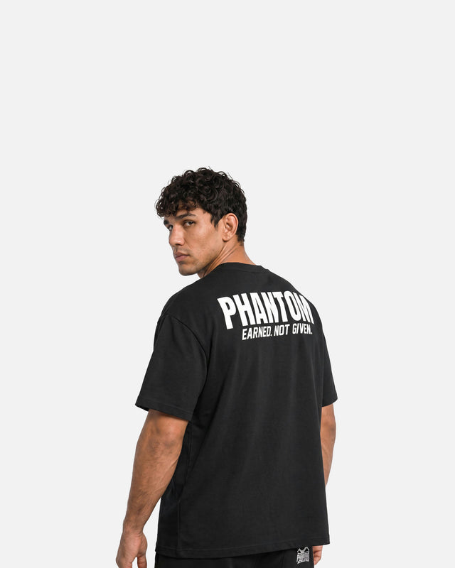 T-Shirt Phantom Athletics Earned – Nero