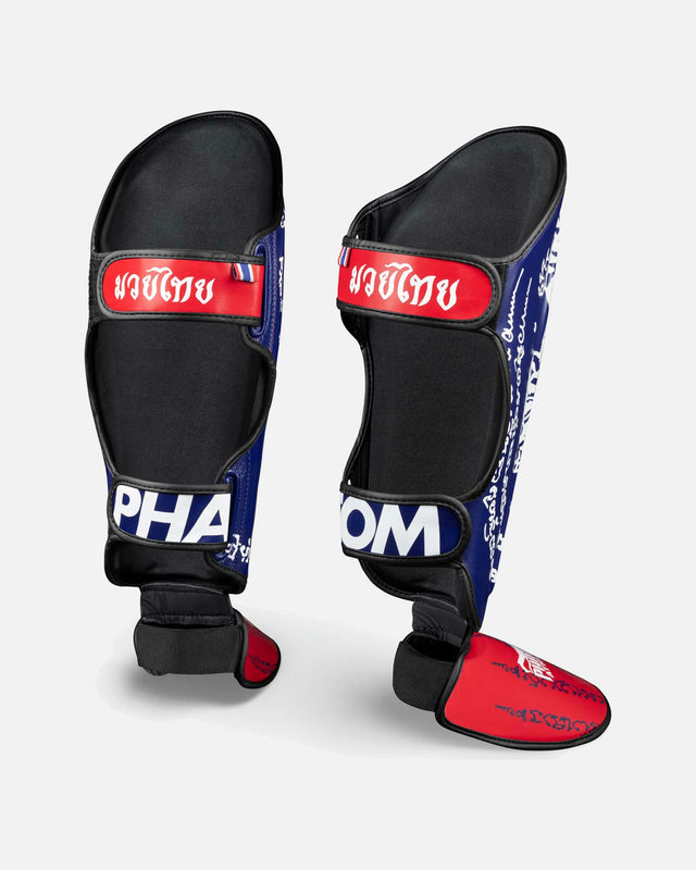 Caneleiras Phantom Athletics Muay Thai – Azul
