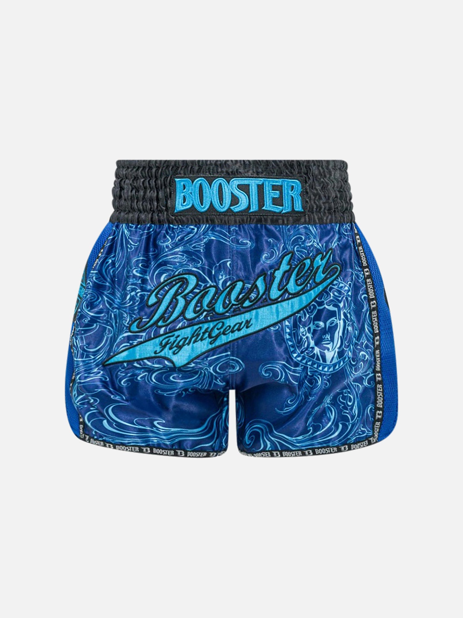 Booster Muay Thai-shorts Medusa – Blå